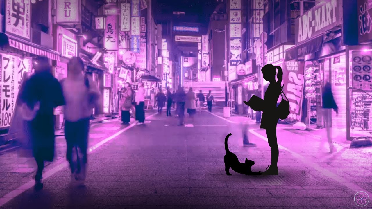 🌙 Neon Tokyo Nights – Study & Work Focus Lofi Hip Hop (3H)