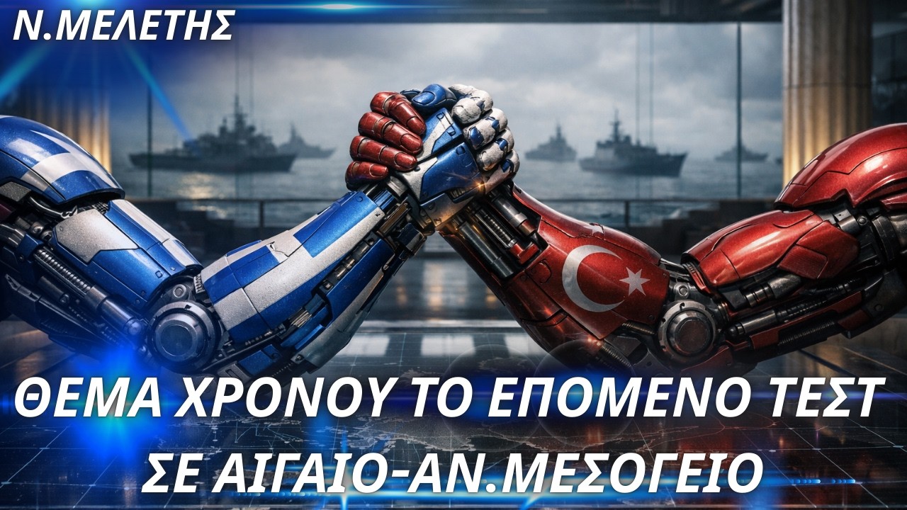 Νίκος Μελέτης: Θέμα χρόνου το επόμενο τεστ σε Αιγαίο-Αν.Μεσόγειο-Θα δοκιμαστούν τα εκατέρωθεν όρια