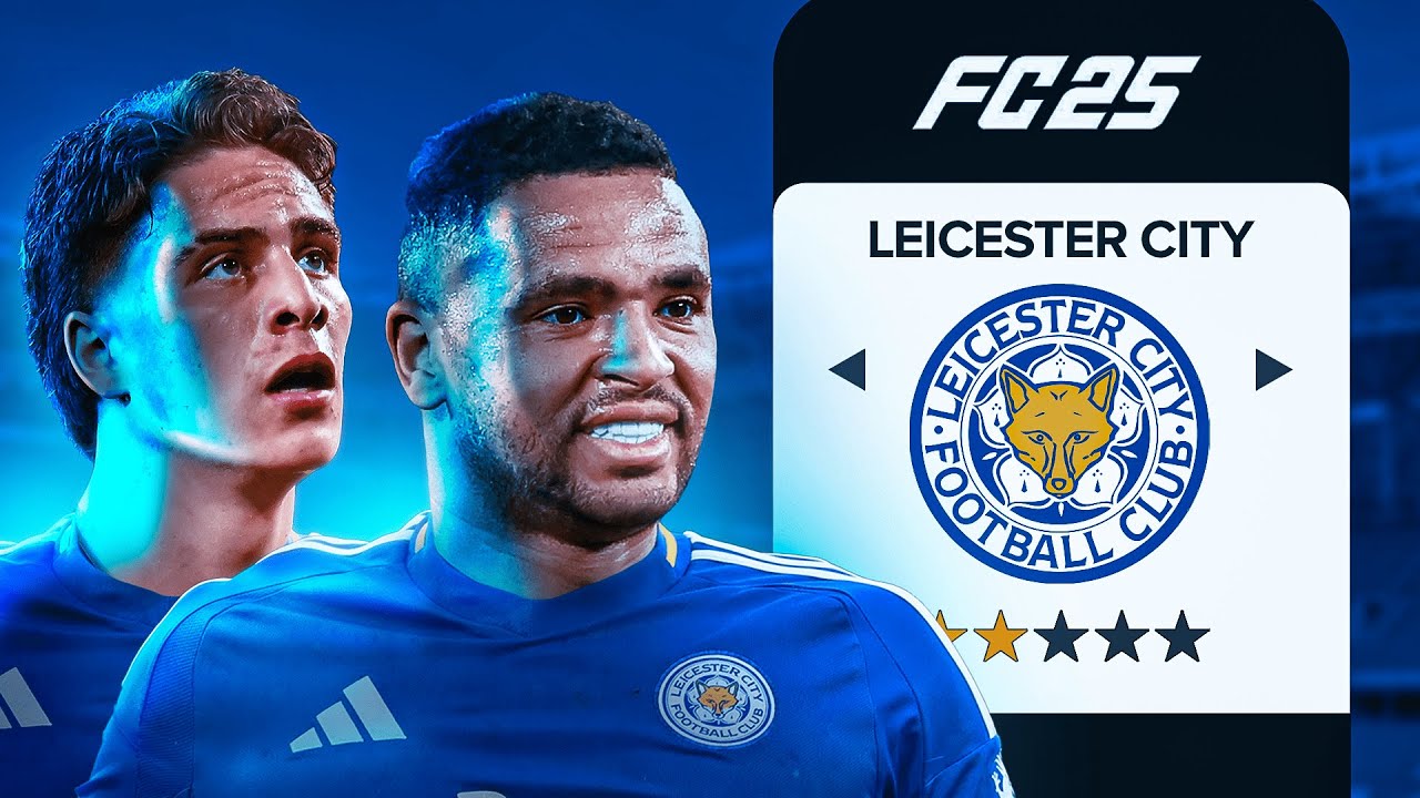 KÜME DÜŞEN TAKIMI KURTARMAYA ÇALIŞTIM ! EA FC 25 LEİCESTER CİTY REBUİLD