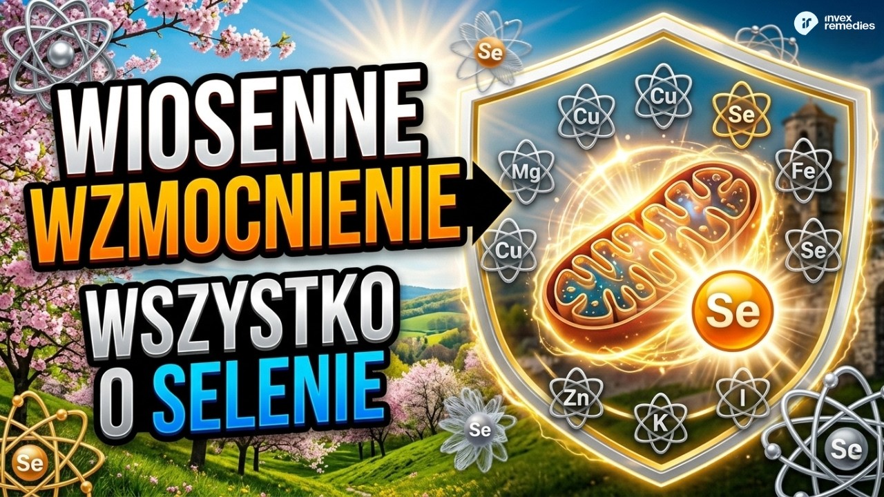 WIOSENNE WZMOCNIENIE - WSZYSTKO O SELENIE - Remigiusz Szczepaniak Invex Remedies