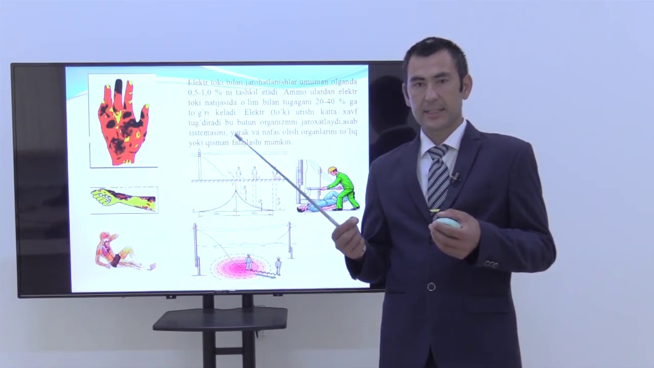 Mavzu:   Elektr  xavfsizligi.