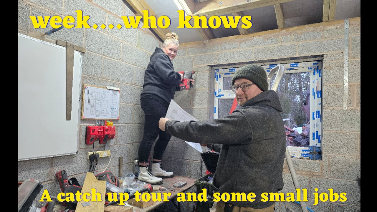 Extension tour and finishing off some small jobs on our 1970s renovation project