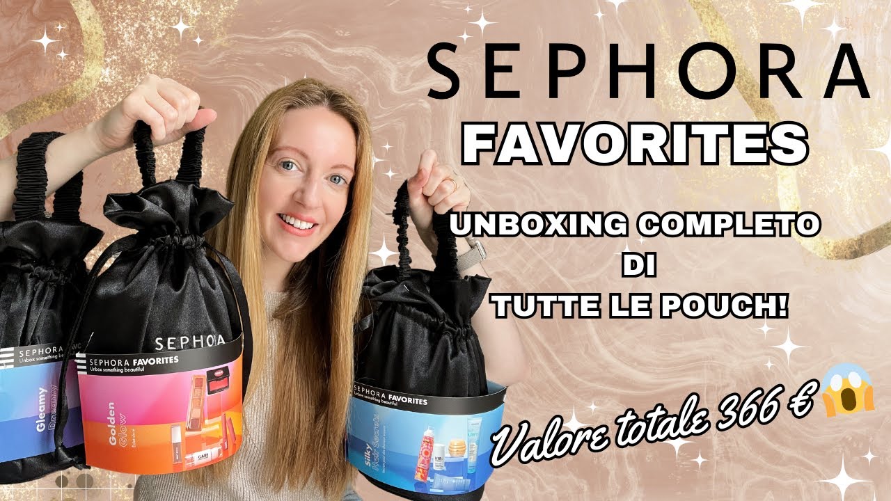 Unboxing SEPHORA FAVORITES Bags 2025 🎁: I Tesori MUST-HAVE per la Bellezza di Questa Stagione 💖