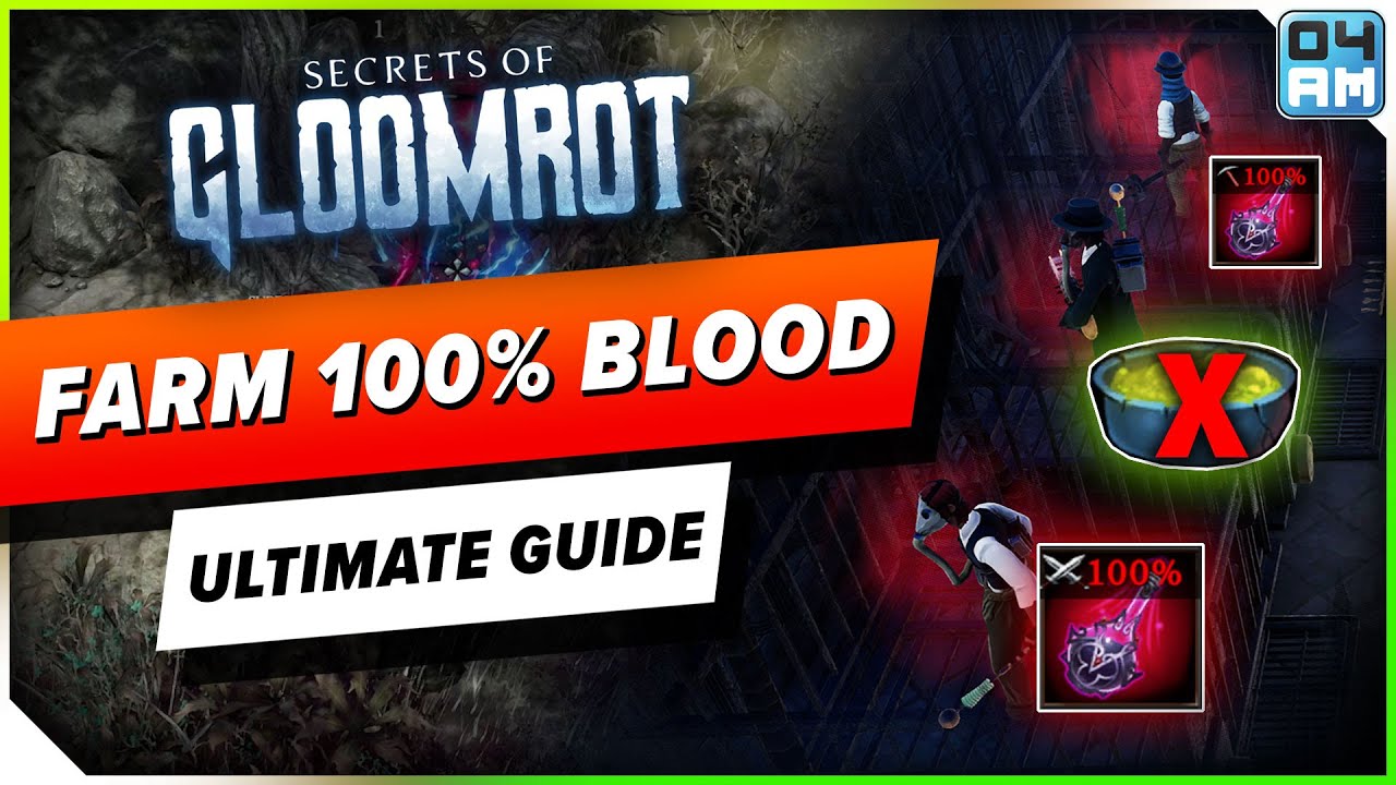V Rising ULTIMATE 100% Blood Farming Guide - Best Locations, Upgrades & More! (Gloomrot)