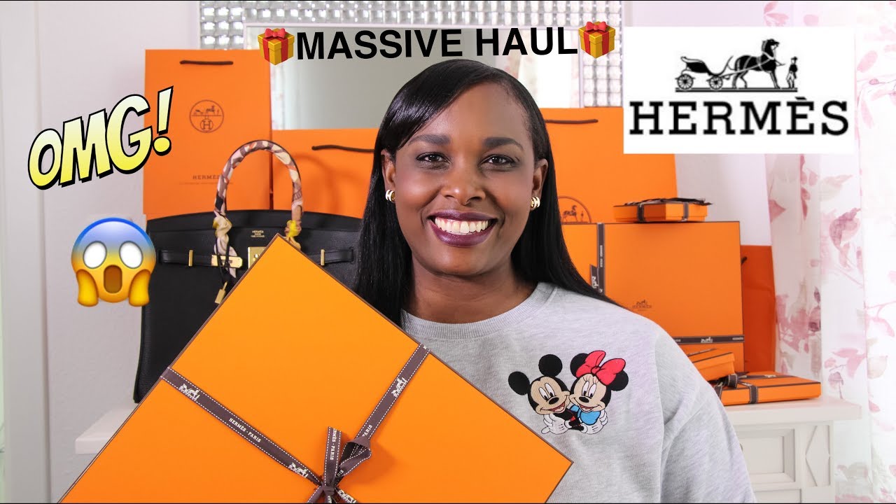 My Biggest Hermes Unboxing Ever!  Hermès Haul | TheLuxeBabe