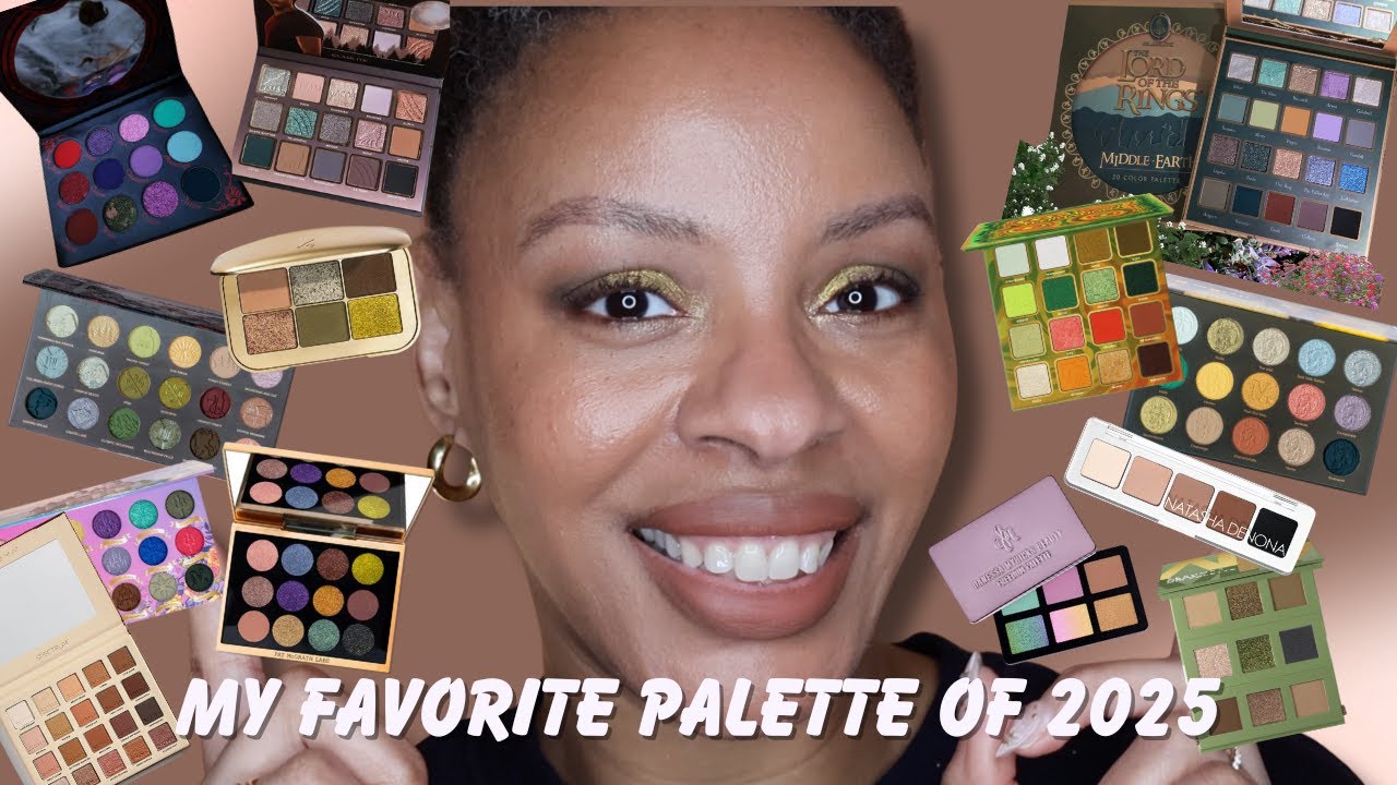 Рейтинг всех палеток теней, которые я попробовала в 2025 году.