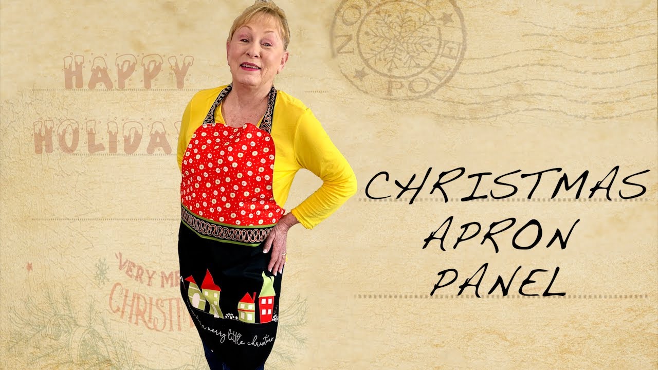 Christmas Apron | Riley Blake Designs | The Sewing Room Channel