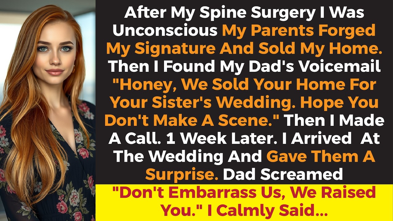My Parents Forged My Signature During Surgery To Sell My Home. But They Had No Idea What Was Coming