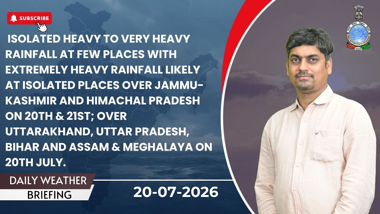 Active Monsoon Conditions likely over northwest, and northeast India during next 4-5 days.