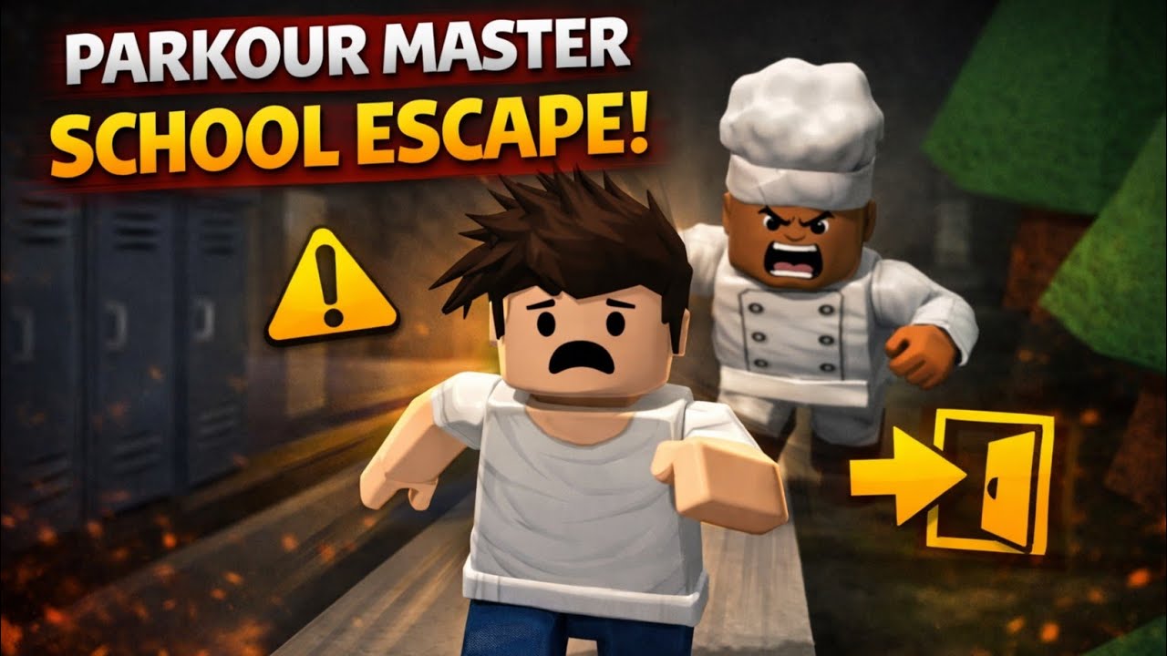 Obby's School Escape || Parkour Master Escape Games Gameplay [ Android/iOS]