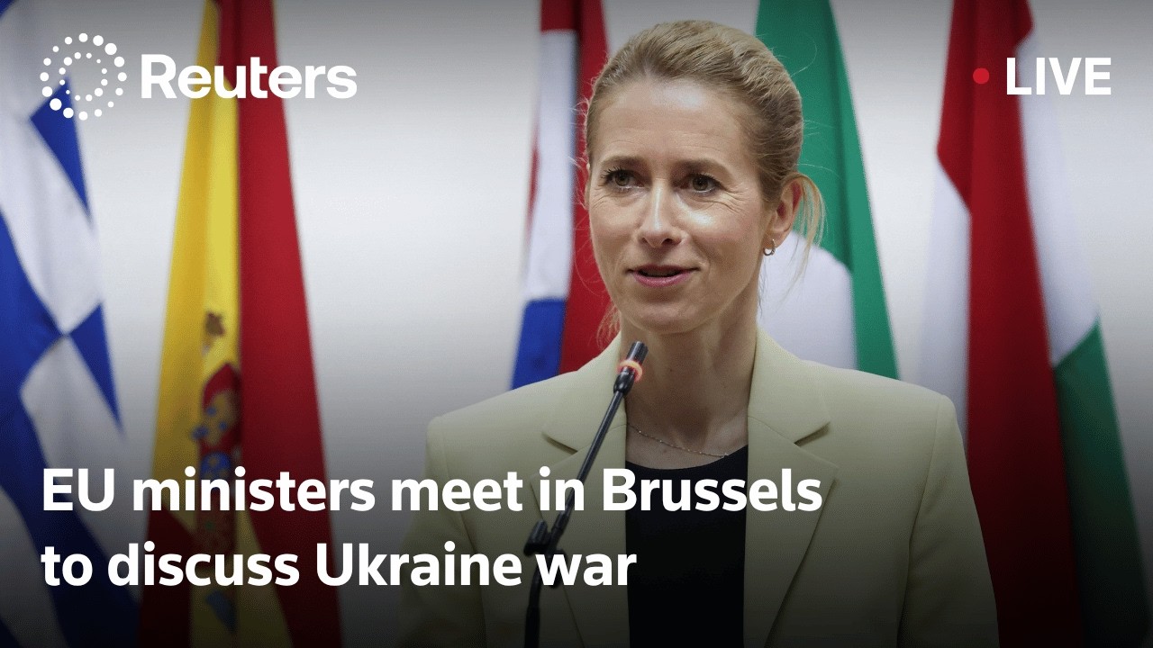 LIVE: EU ministers meet in Brussels to discuss Ukraine war