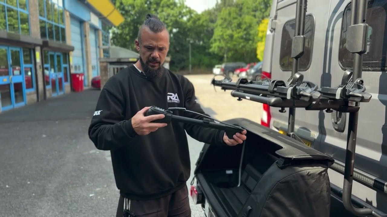THULE VeloTrack Bike Rack Features | Rose Awnings Installation