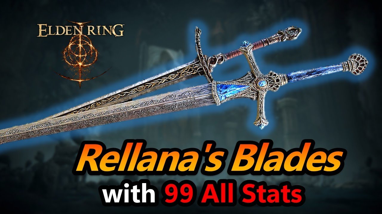 Rellana's Twin Blades Max Level Build | Boss Fights No Damage | Elden Ring NG+7