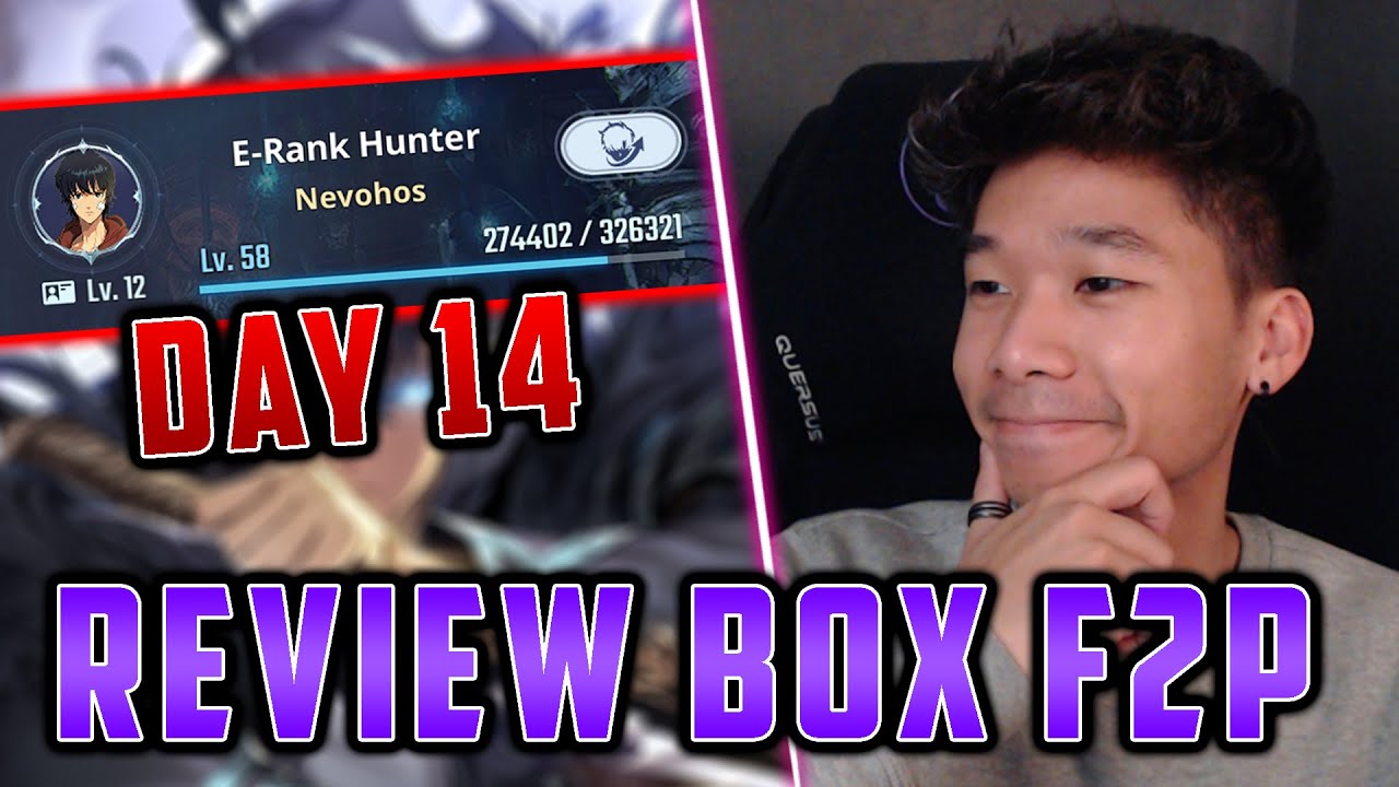 Mon compte F2P après 14 JOURS DE JEU ! Review de box Solo Leveling Arise