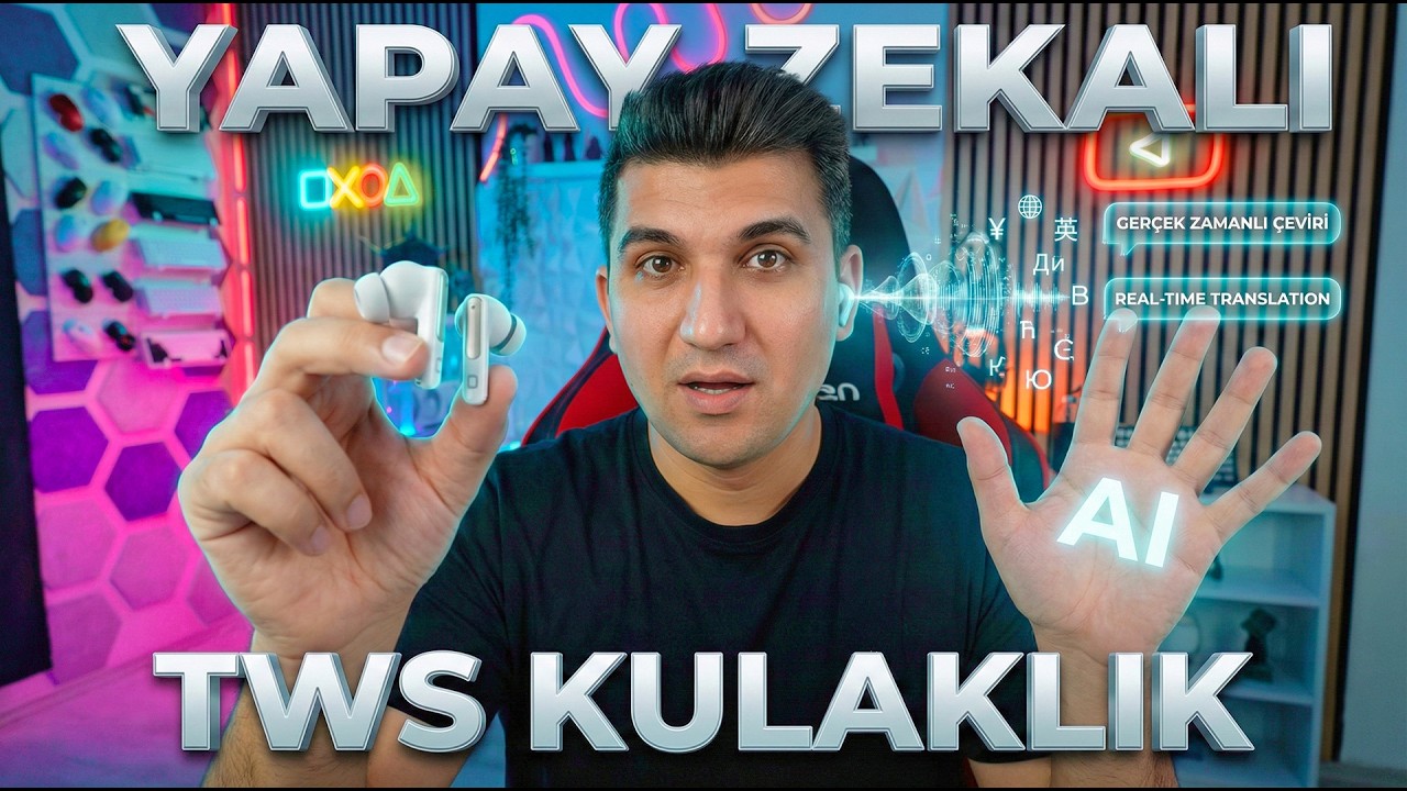 🗣️64 DİLDE ÇEVİRİ YAPAN BLUETOOTH KULAKLIK / Sbs Ai Tws Smartbuds Kulaklık