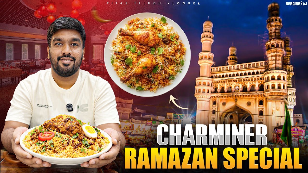 Charminar at 2 AM in Ramzan 😲 || Charminar Shopping & Street Food You Must Try