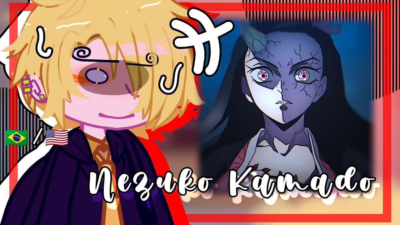 •|After Straw hats React to Nezuko Kamado as The New crew|•// One Piece // gacha club 🇧🇷/🇺🇸