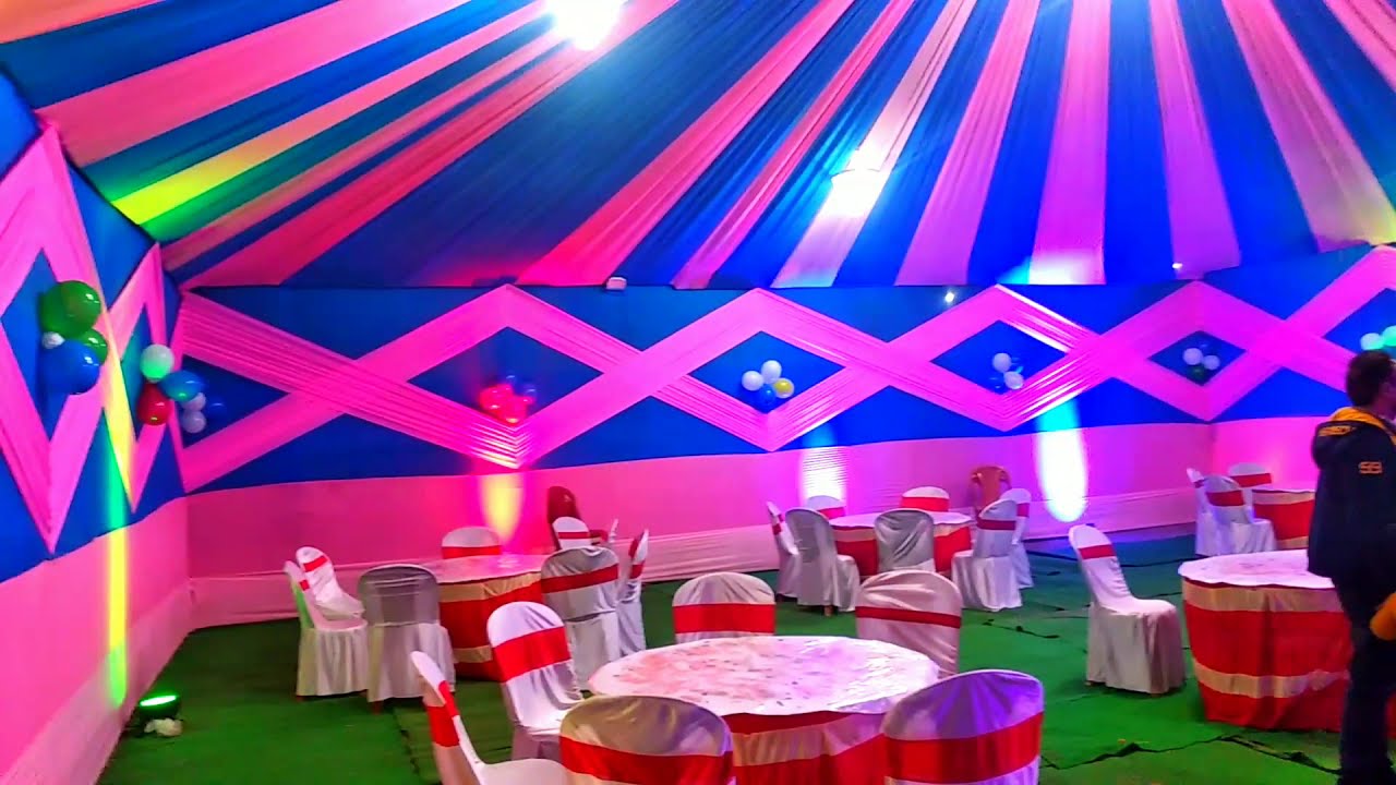 Rainbow Pandal decoration By_A One Light Nawada (Bihar)  28/Dec/2019