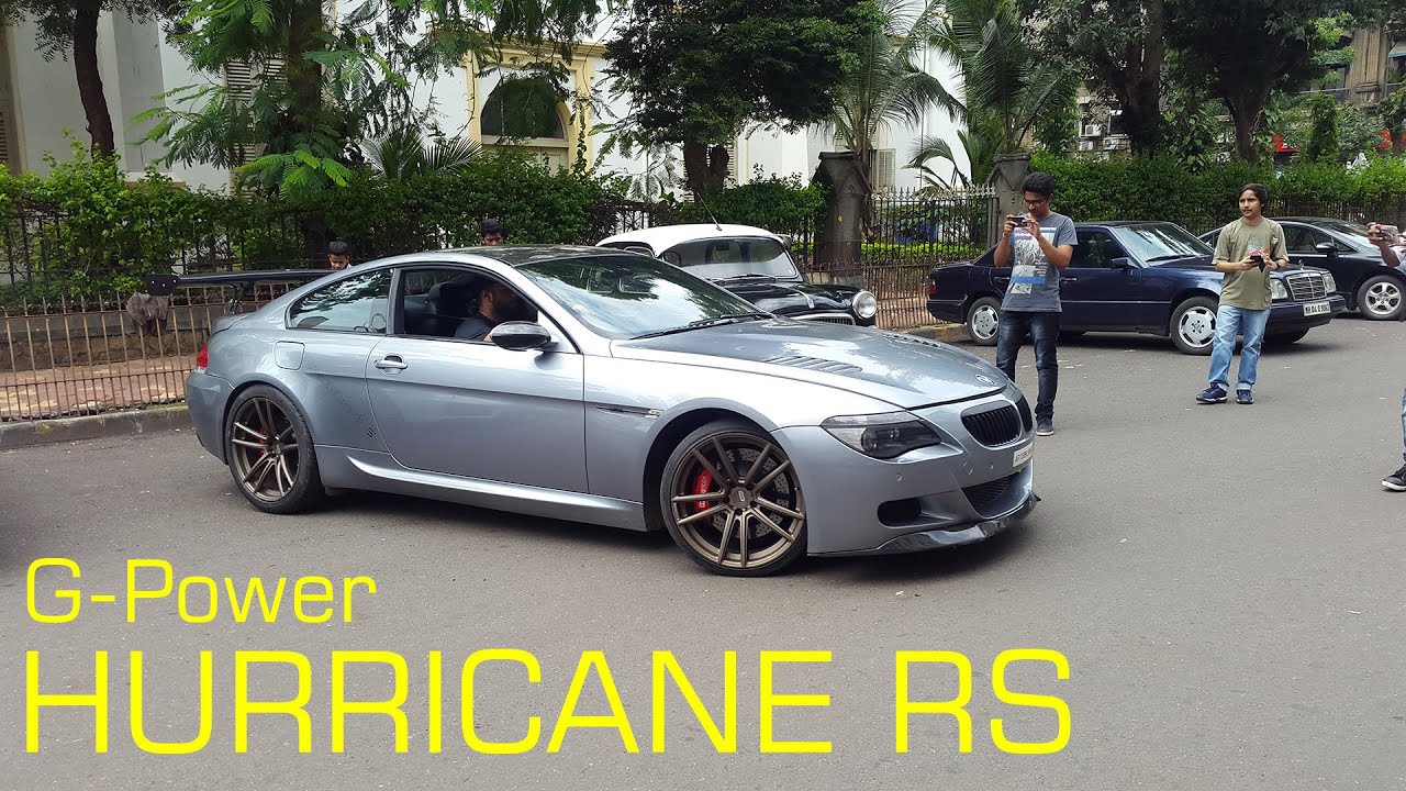 LOUDEST BMW E63 M6 G Power Hurricane RS w/ Eisenmann Exhaust