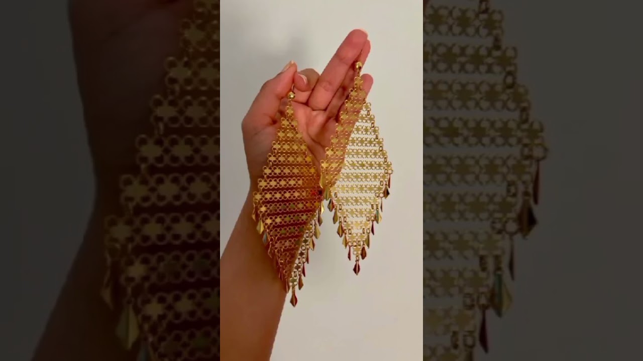 Beautiful gold jawlery designs #jawlery #fashion and beauty #youtube #gold jawlery #1k views #viral