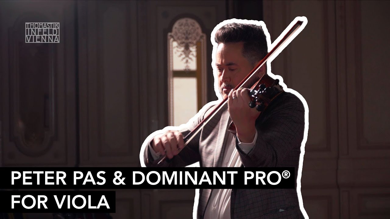 LISTEN TO PETER PAS & DOMINANT PRO® FOR VIOLA
