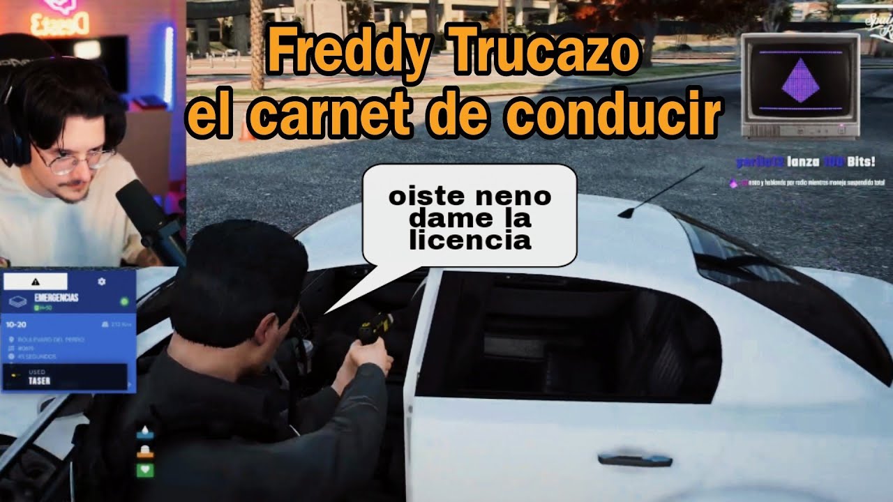 Freddy Trucazo El Carnet De Conducir #spainrp #gta #roleplay #desst3 #reborn #donclips #conway