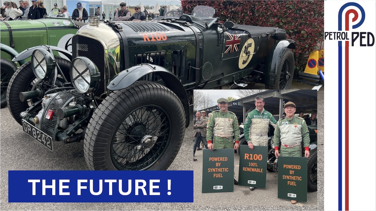 Гонки на 100-летних Bentley на синтетическом топливе — будущее автоспорта? | 4K