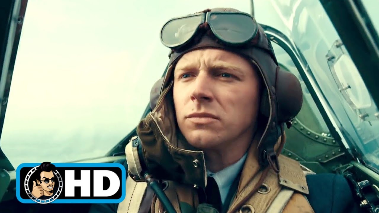 DUNKIRK Movie Clip - Dog Fight (2017) Christopher Nolan