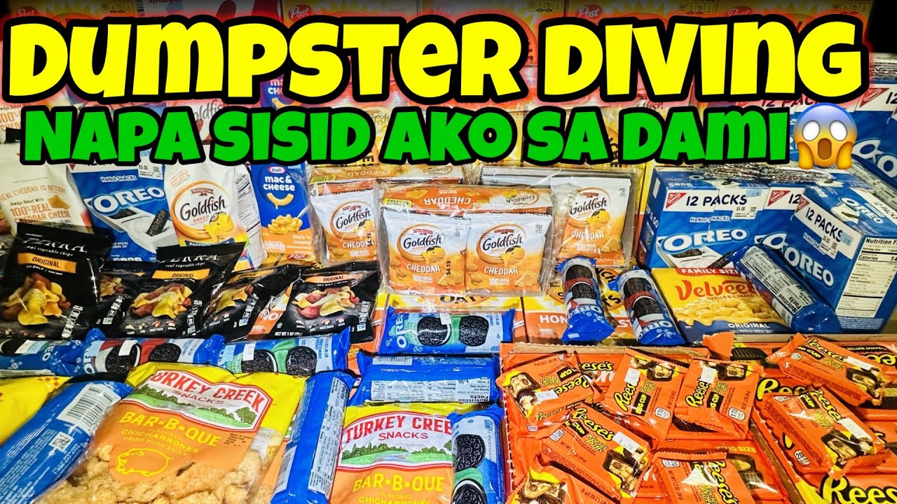 SUBRANG DAMI NITO!(NAPA SISID TULOY AKO) #tomwallaceofficial #dumpsterdiving #free