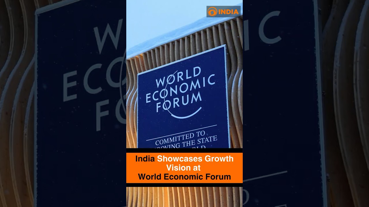 India Showcases Growth Vision at World Economic Forum
