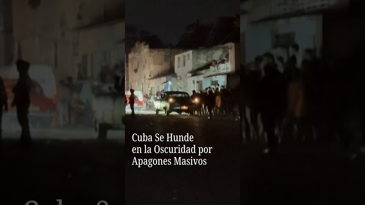 Cuba se Hunde en la Oscuridad por Apagones