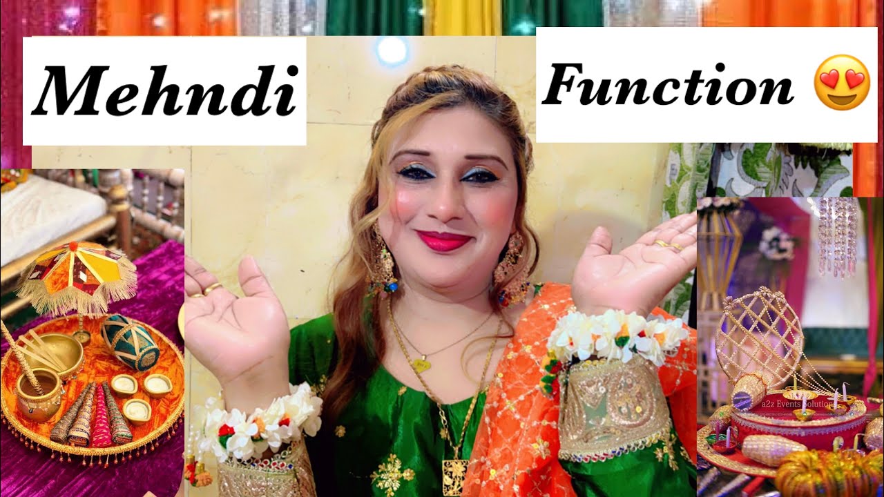 Mehndi Function 😍 | Finally Bata Dia ky Shadi Kiski ha ☺️ | Vlog By ​⁠​⁠@MyVloging786