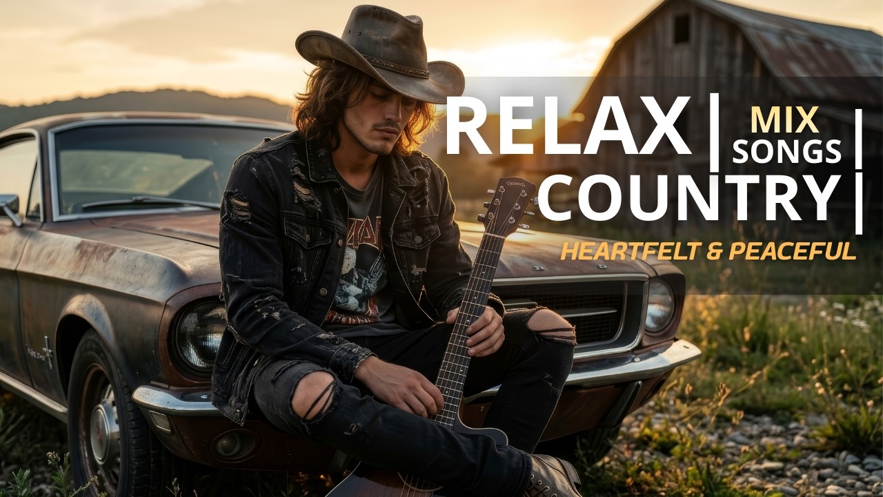 Just drive and let it all go ~ Emotional Country Vibes ~ Twilight Garden Ambiance