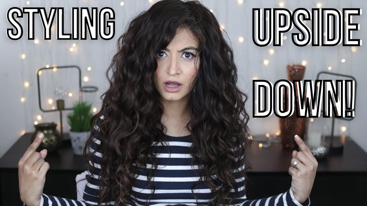 UPSIDE DOWN STYLING FOR VOLUME | REDUCE FRIZZ + AVOID WONKY ROOTS | 2B WAVY INDIAN HAIR 2021