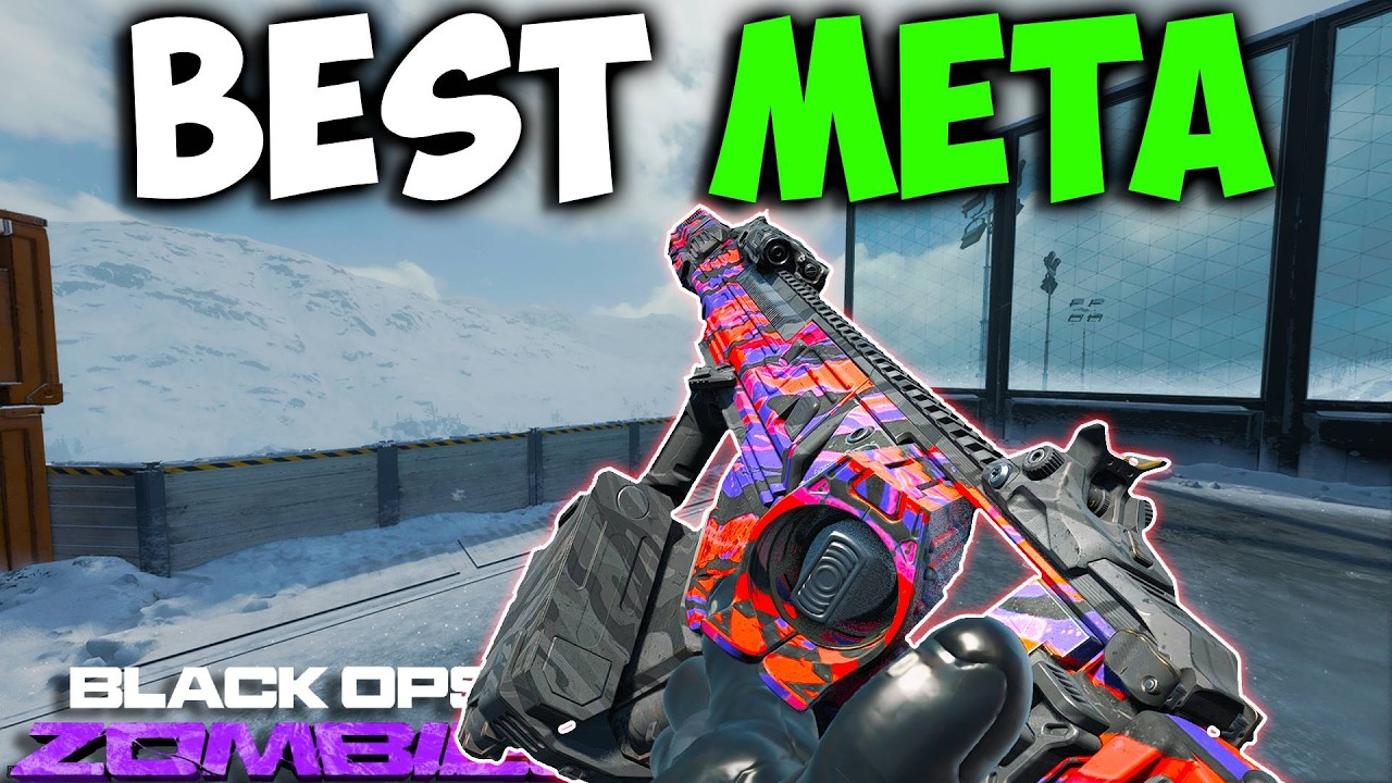 BO7 Zombies- the NEW RICOCHET ASSAULT RIFLE is BROKEN! (New Gun)