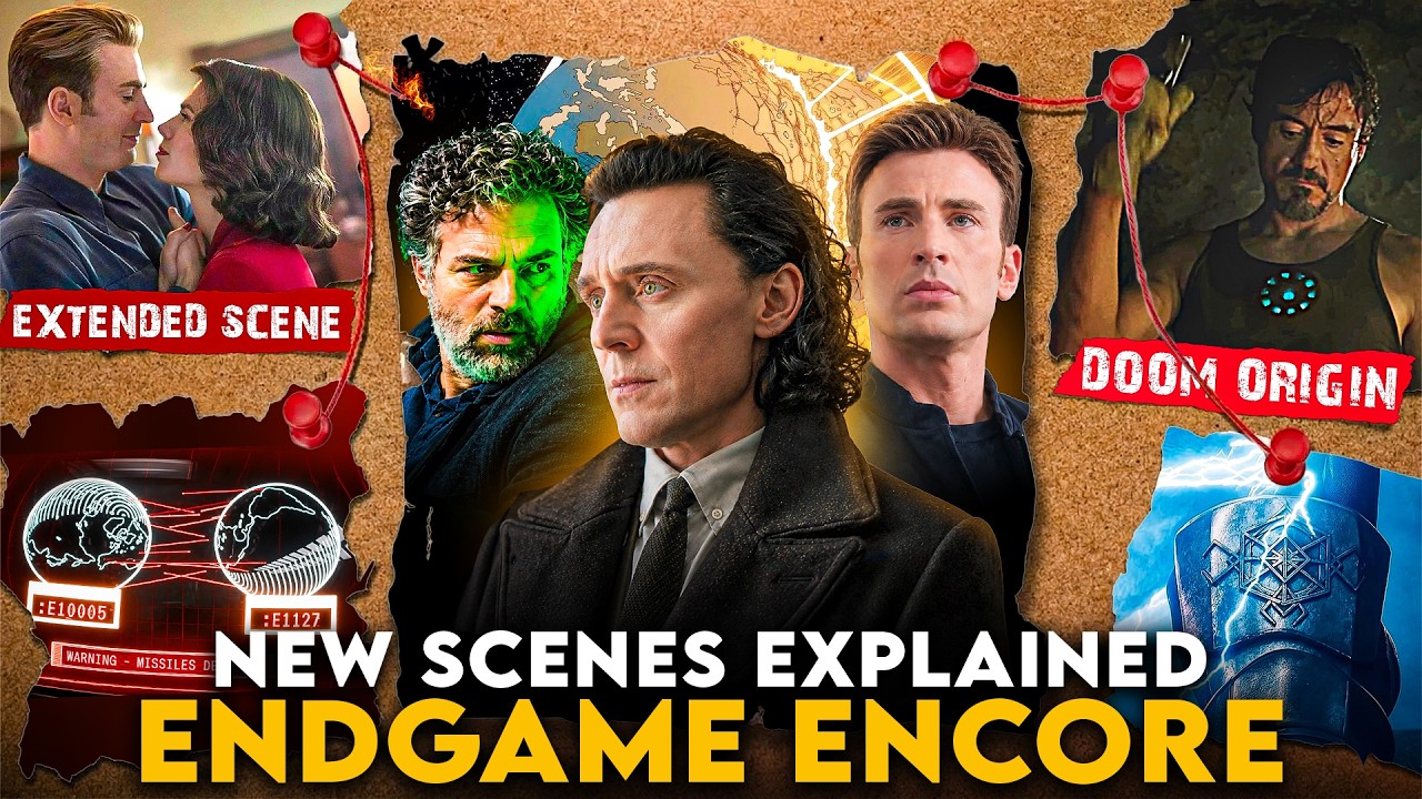 What Are The 4 New Scenes In Avengers Endgame Encore ?