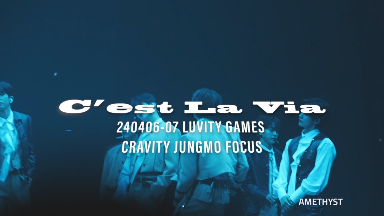 [4K] 240406-07 크래비티 LUVITY GAMES C'est La Via 정모 FOCUS (2024 CRAVITY FANCON C'est La Via