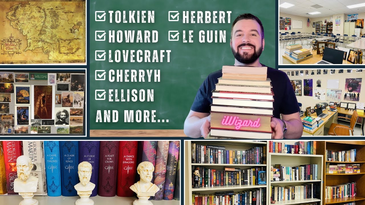 A Look Inside My Fantasy and Sci-Fi Literature Course!! 🧙🚀 | Thoughts?