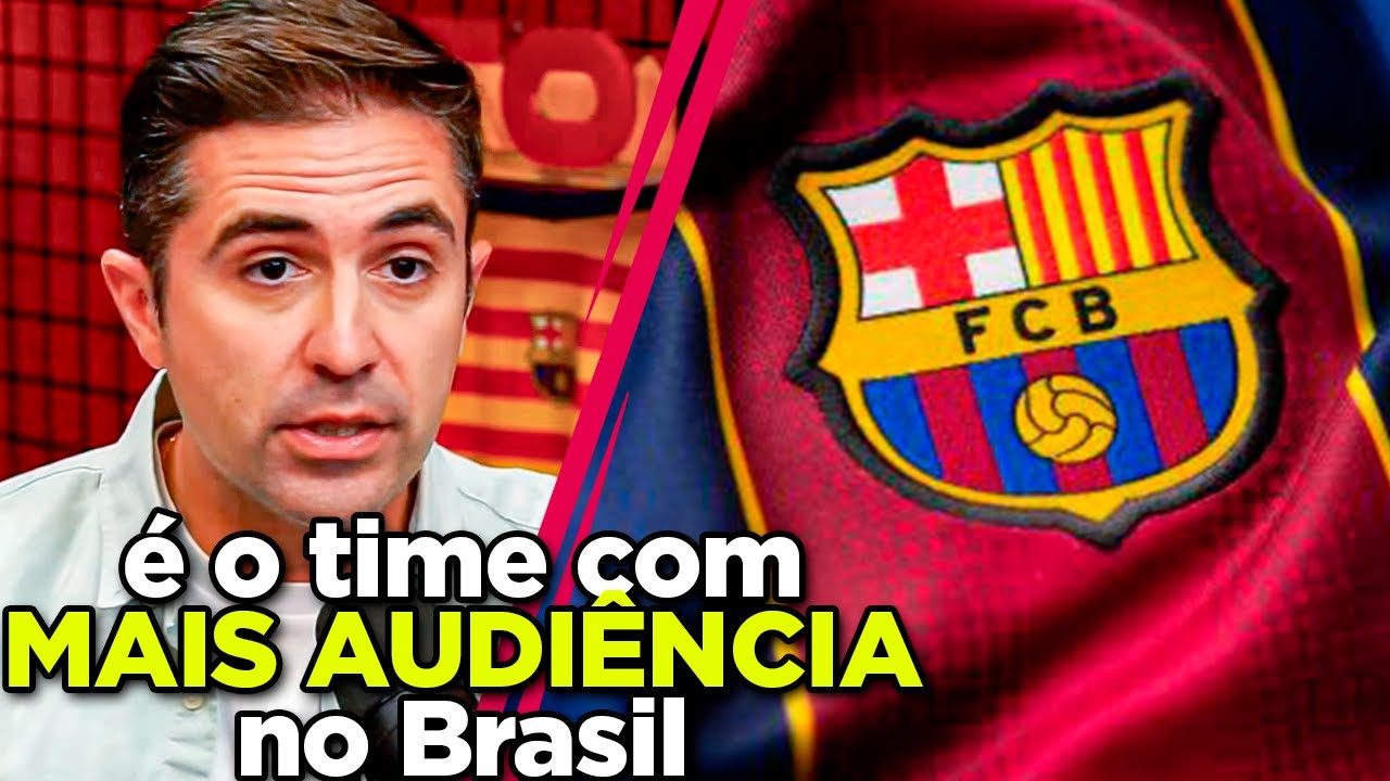Porque o BARCELONA é o time MAIS POPULAR no Brasil?
