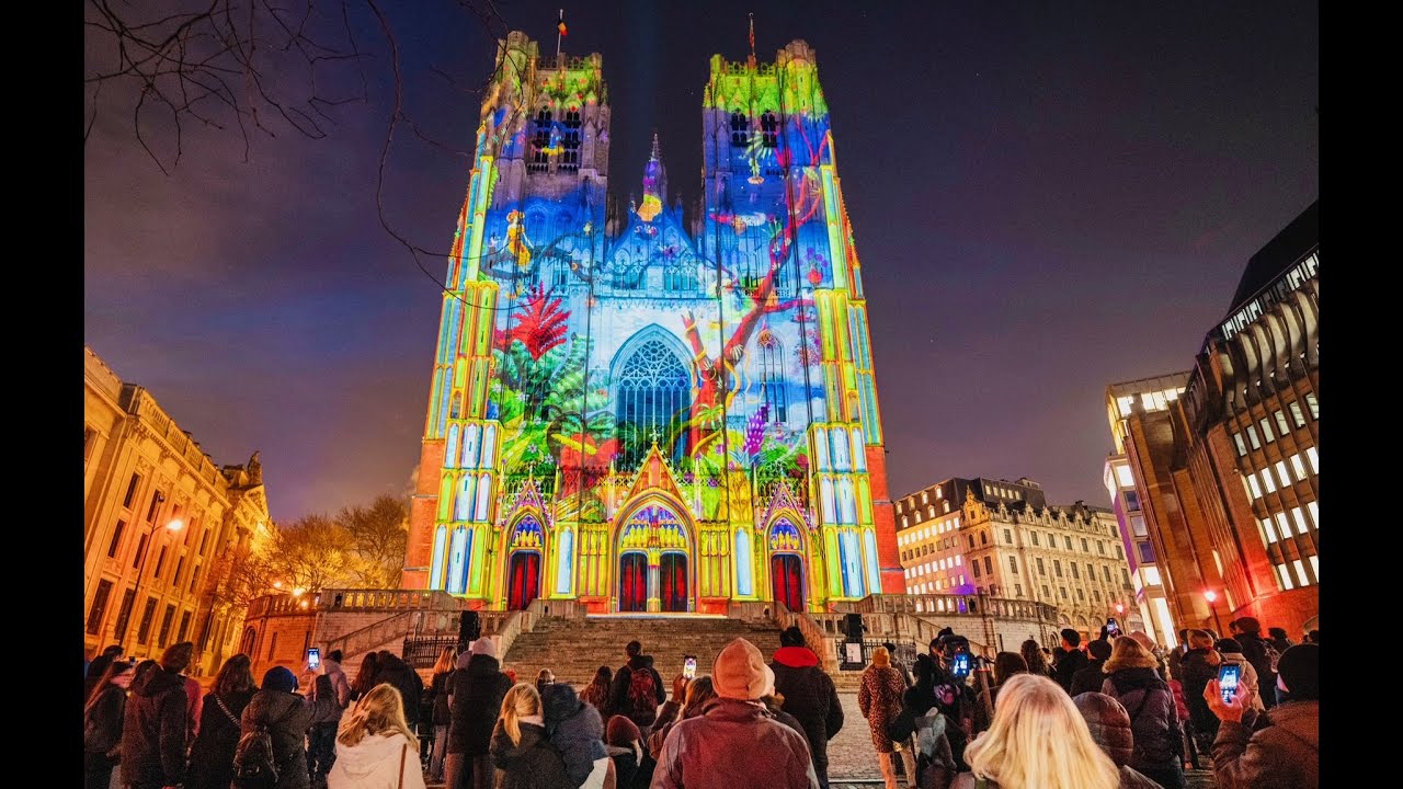 [BILAN] 300 000 spectateurs au spectacle son et lumière Alain Thomas sur la Cathédrale de Bruxelles