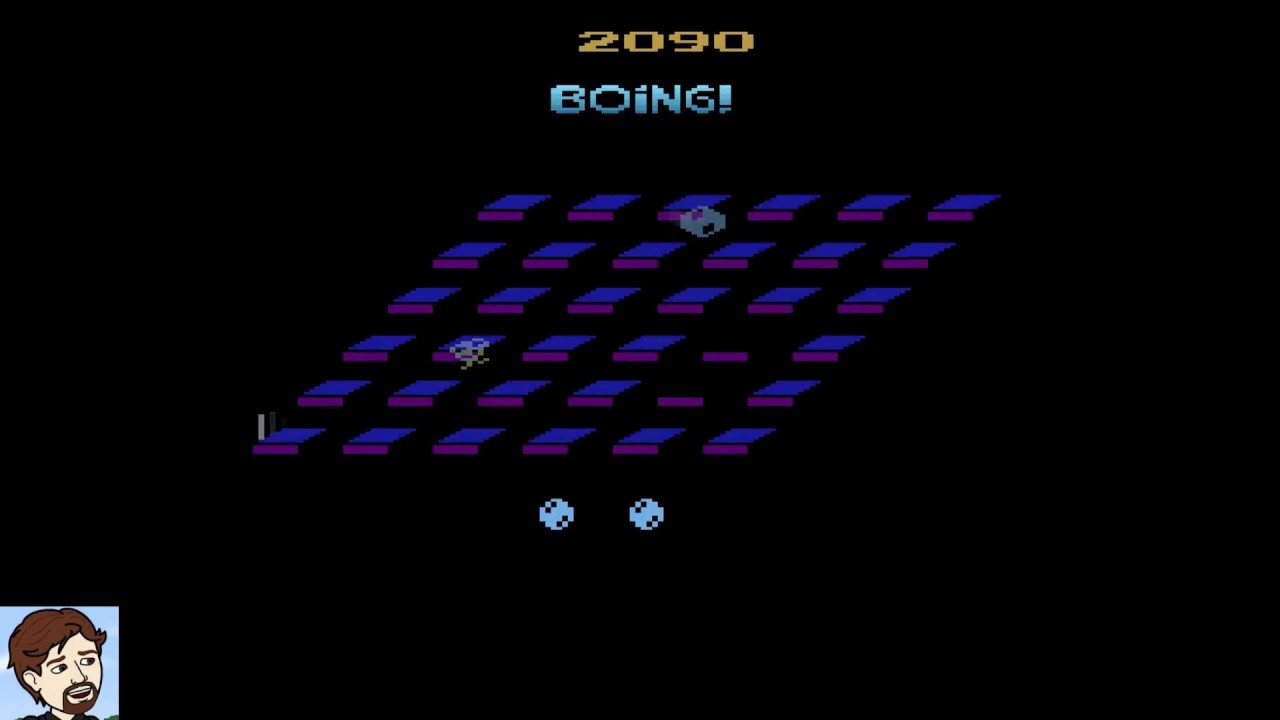 Atari 2600 - Boing! &copy; 1983 First Star Software - Gameplay