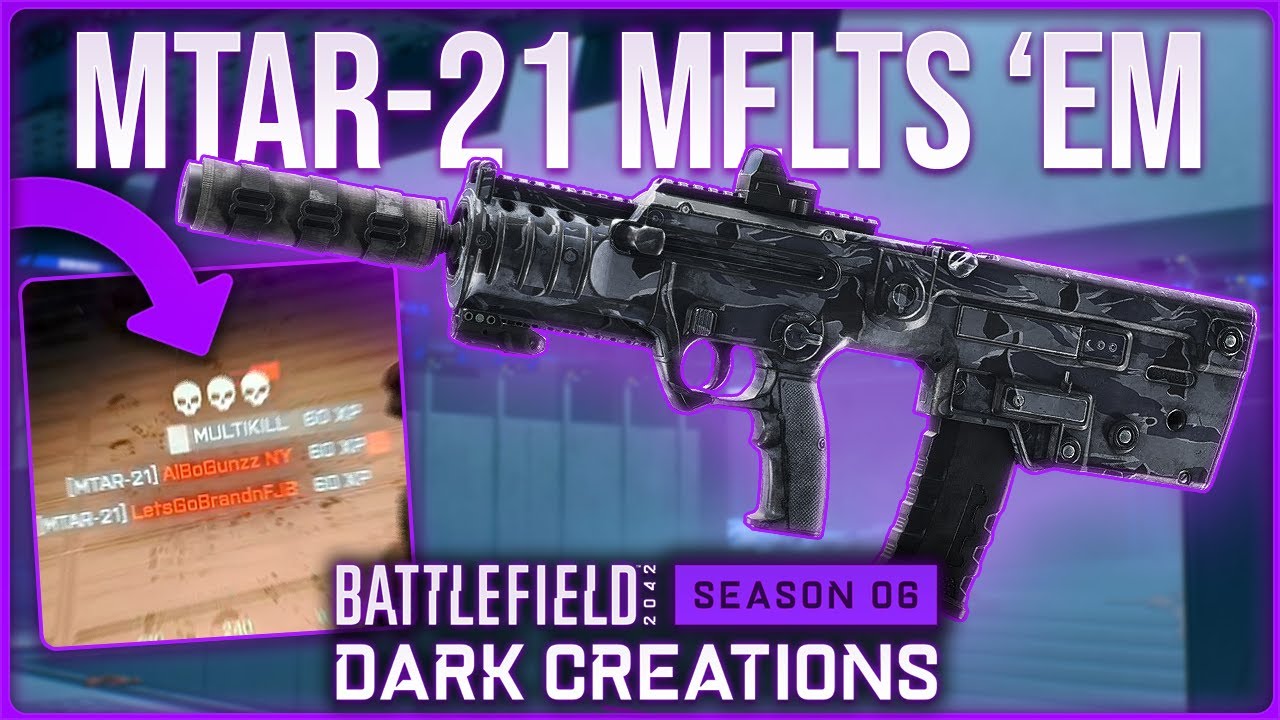 The MTAR-21 still DESTROYS the enemies just fine.. -  Battlefield 2042 Redacted