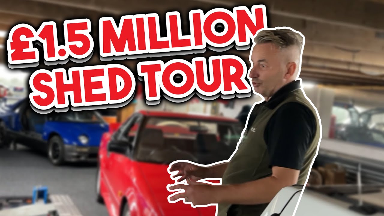 LEE'S £1.5 MILLION CLASSIC CAR SHED TOUR