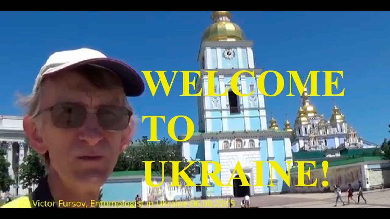 Welcome to Ukraine! Mikhailovskiy Cathedral,  Kiev, Ukraine