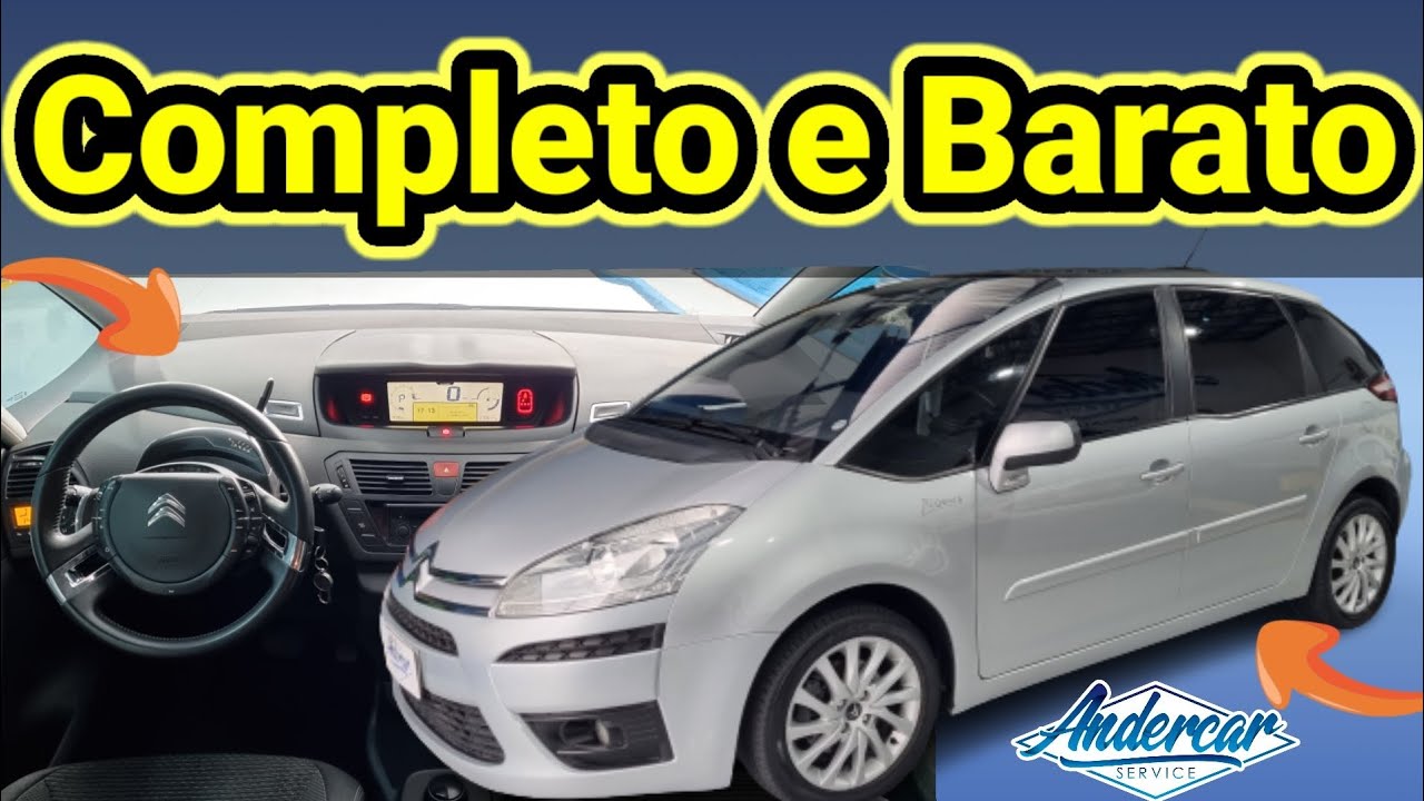 C4 Picasso, mais barato que carro popular, completo e com manutenção acessível! @AndercarSERVICE