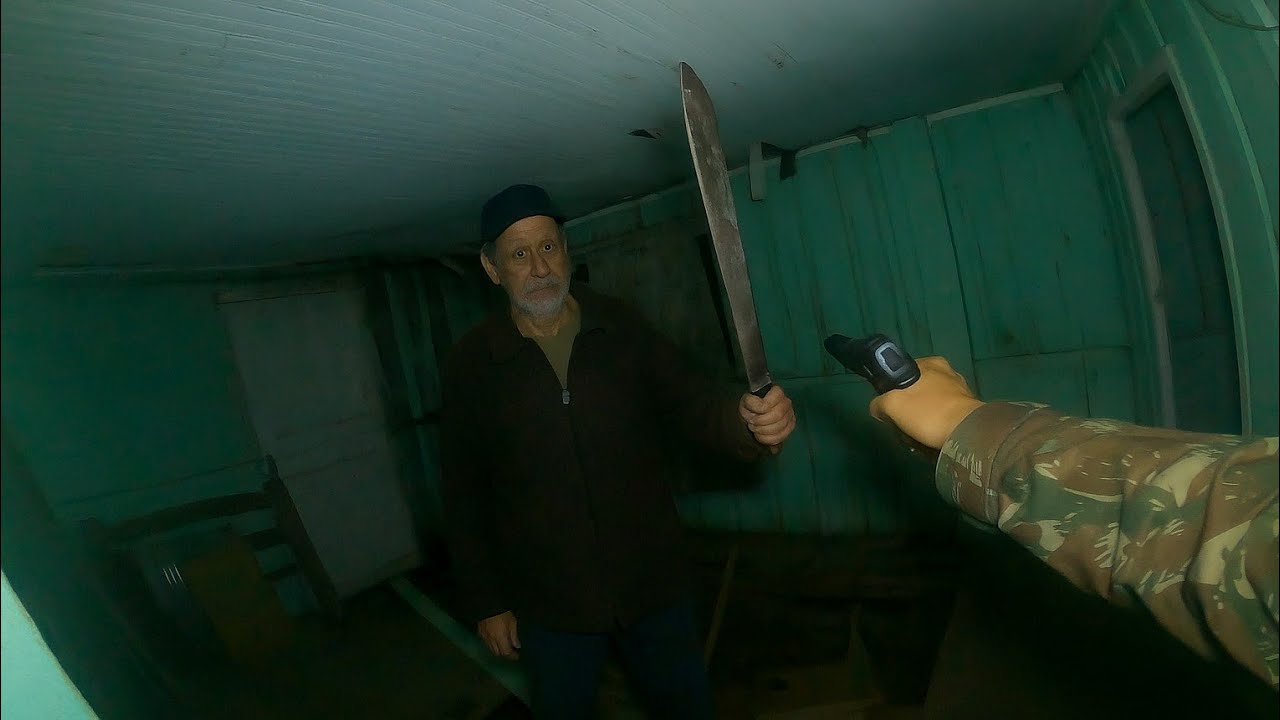 HOMEM ARMADO COM FACÃO INVADE A GRAVAÇÃO E ME VEJO EM DESESPERO