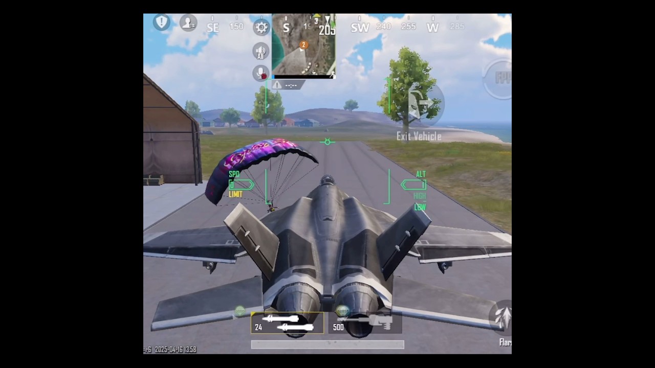 Fighter jet pubg 💥 #pubgmobile #pubg #bgmi #pubgpayload