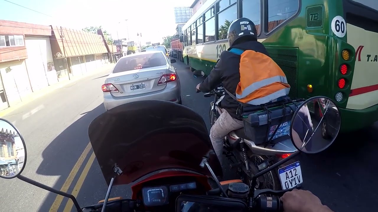 🏍AL TRABAJO EN MOTO, SIN EDICIÓN (Boulogne San Isidro)