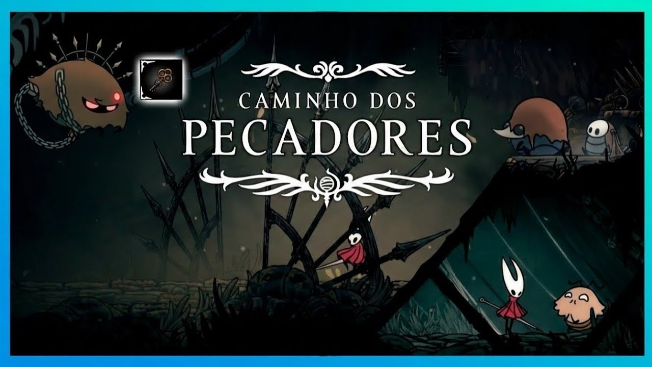 HOLOW KNIGHT SILKSONG EXPLORANDO O CAMINHO DOS PECADORES: MAPA , BANCO DE SAVE, CHAVE SIMPLES E MAIS