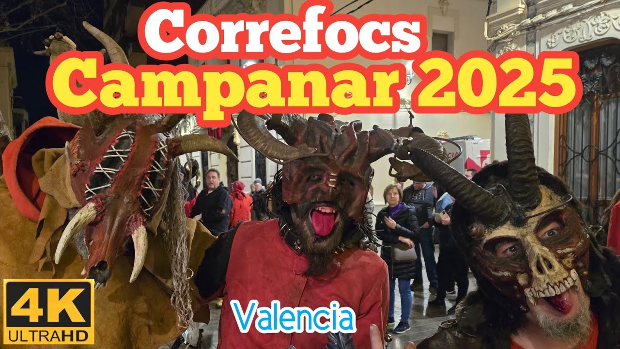 correfocs Campanar 2025 valencia 4k, #Campanar, #correfoc, #valència